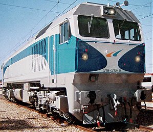 Diesel locomotive class 319.3<br /><a href='images/pictures/Roco/63445.jpg' target='_blank'>Full size image</a>